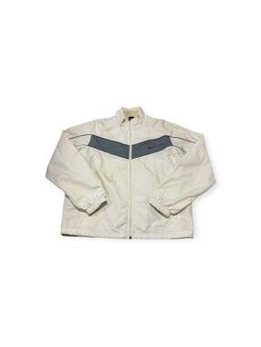 Vintage Nike Full Zip Windbreaker Jacket Chevron Stripe XL Men’s